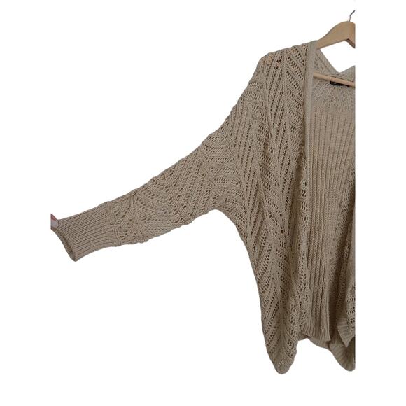 Dolce Cabo open front cardigan sweater boho size Medium - Picture 5 of 8